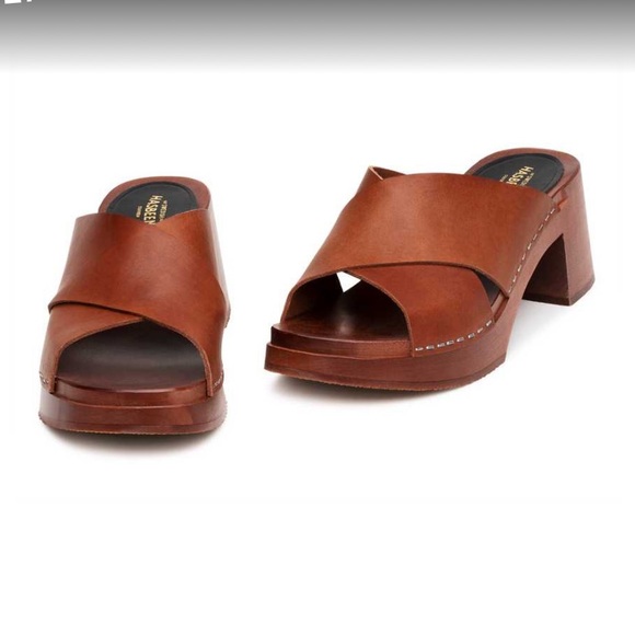 Swedish Hasbeens Annette High Clogs - Picture 2 of 9